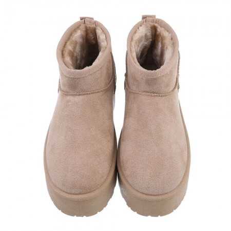 Magnifique chaussures pour femme bottines (boots) fourrées avec platform.