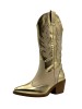 Sublime chaussures pour femme style bottes western de cowboy texas girl ! santiags
